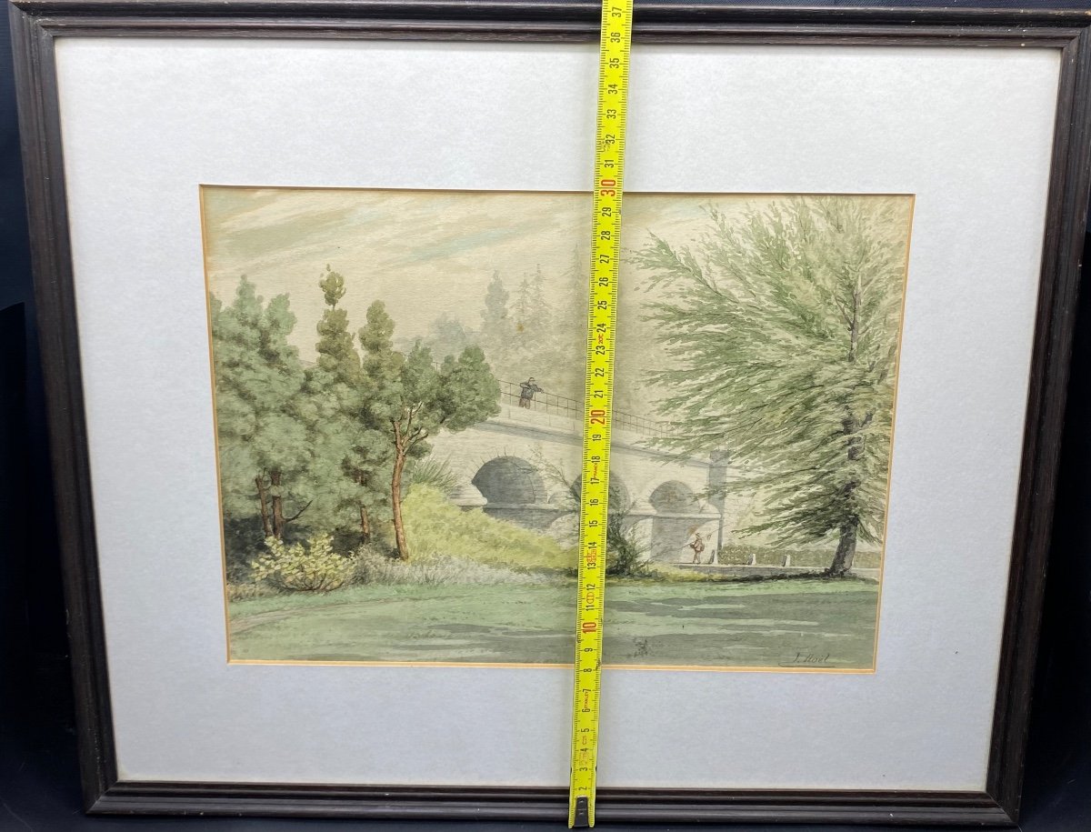 Watercolor By D. Noël From The 1920s (4 Of 4)-photo-1