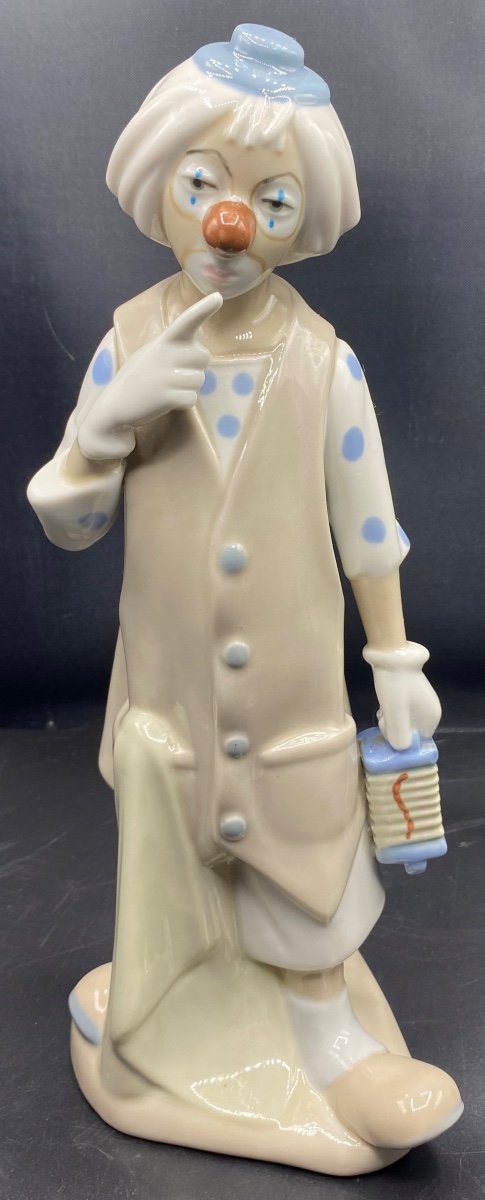 Clown Porcelain Subject By Casades Spain Circa 1950/60