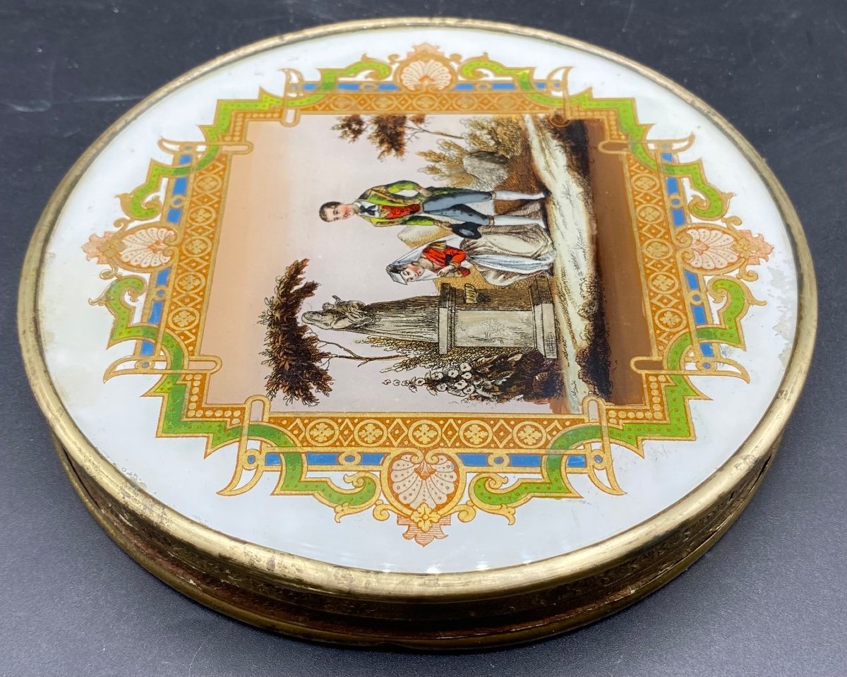 Large Box Of Delights With One Fixed Under Glass Circa 1930/40 French -photo-4