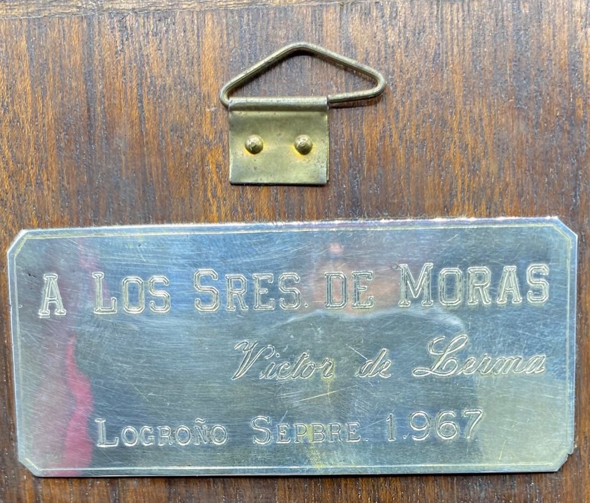 Enamels On Brass From The Year 1967 By Logroño Sepbre Spain -photo-2