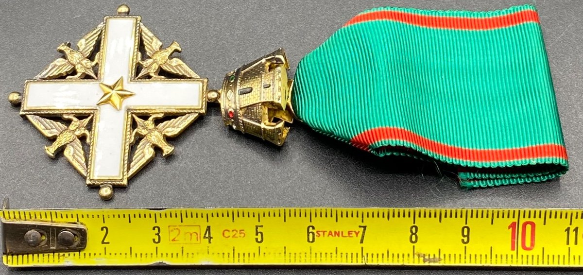 Silver-gilt And Enamel Medal Circa 1920 European -photo-2