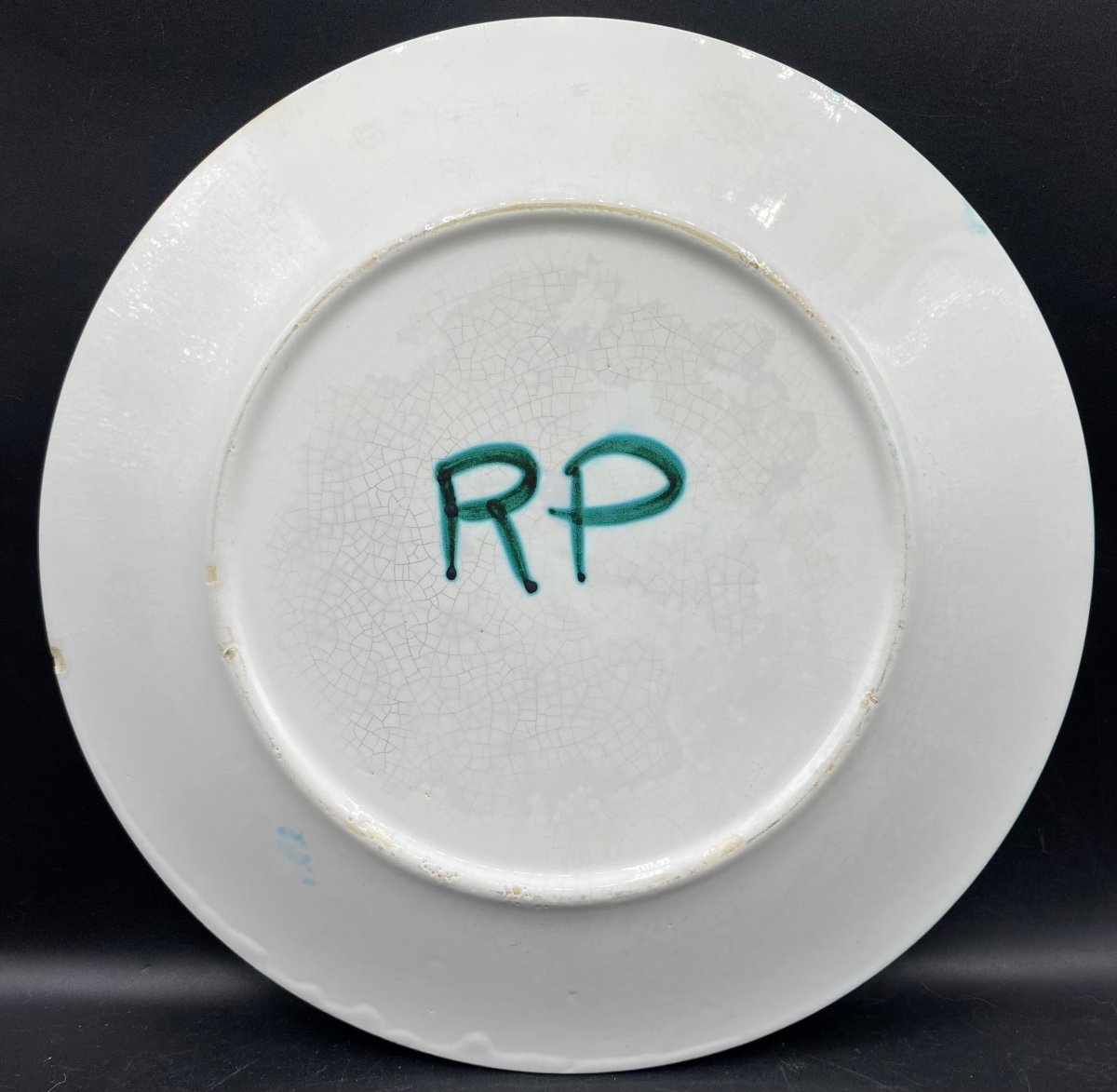 Enameled Earthenware Dish By Robert Picault From The 1960s/70s-photo-2