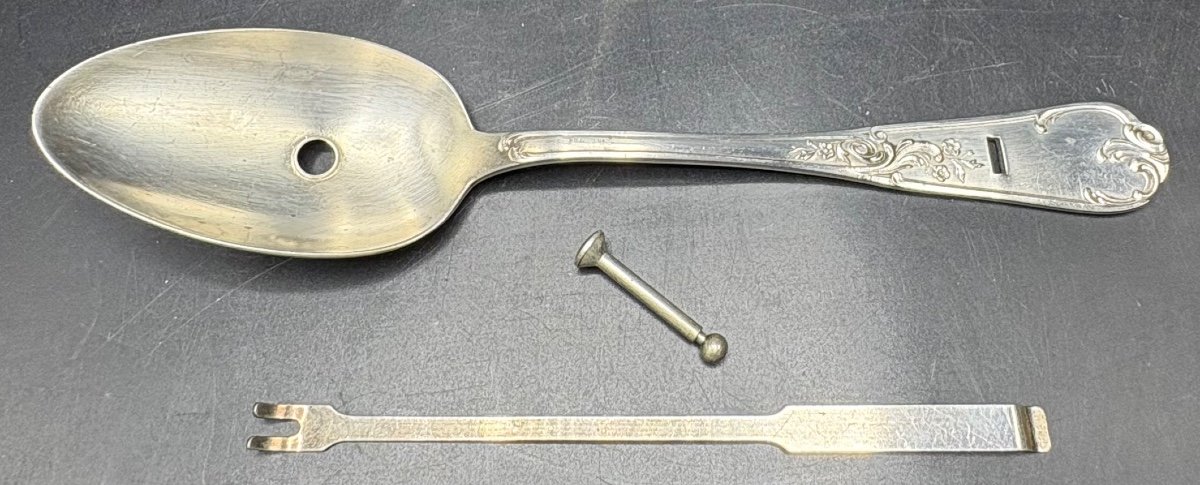 1900s Lean Gravy Plunger Spoon By Besegher-photo-4