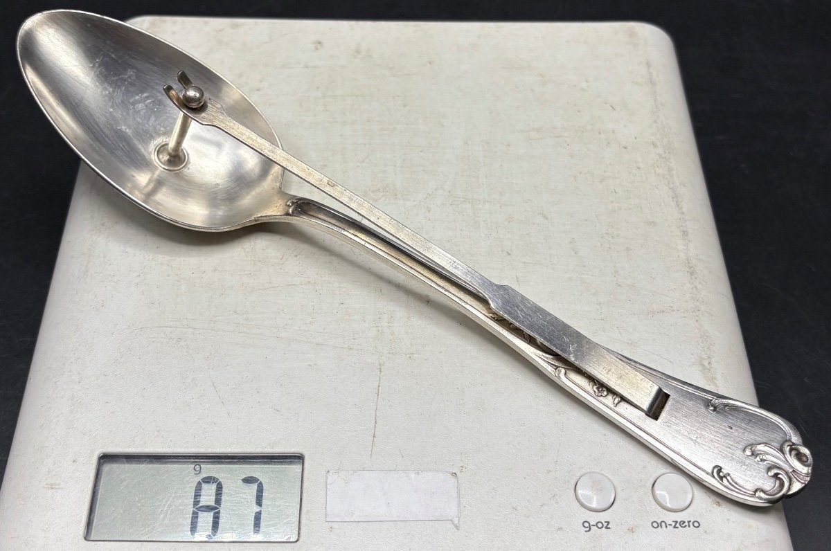 1900s Lean Gravy Plunger Spoon By Besegher-photo-7