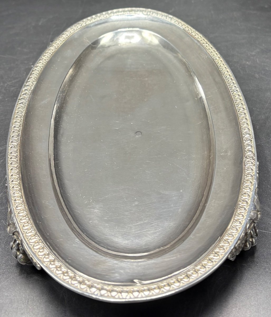 Petit Plat En Argent Massif Début XIXème ( 1819-38 ) Français - Paris-photo-2