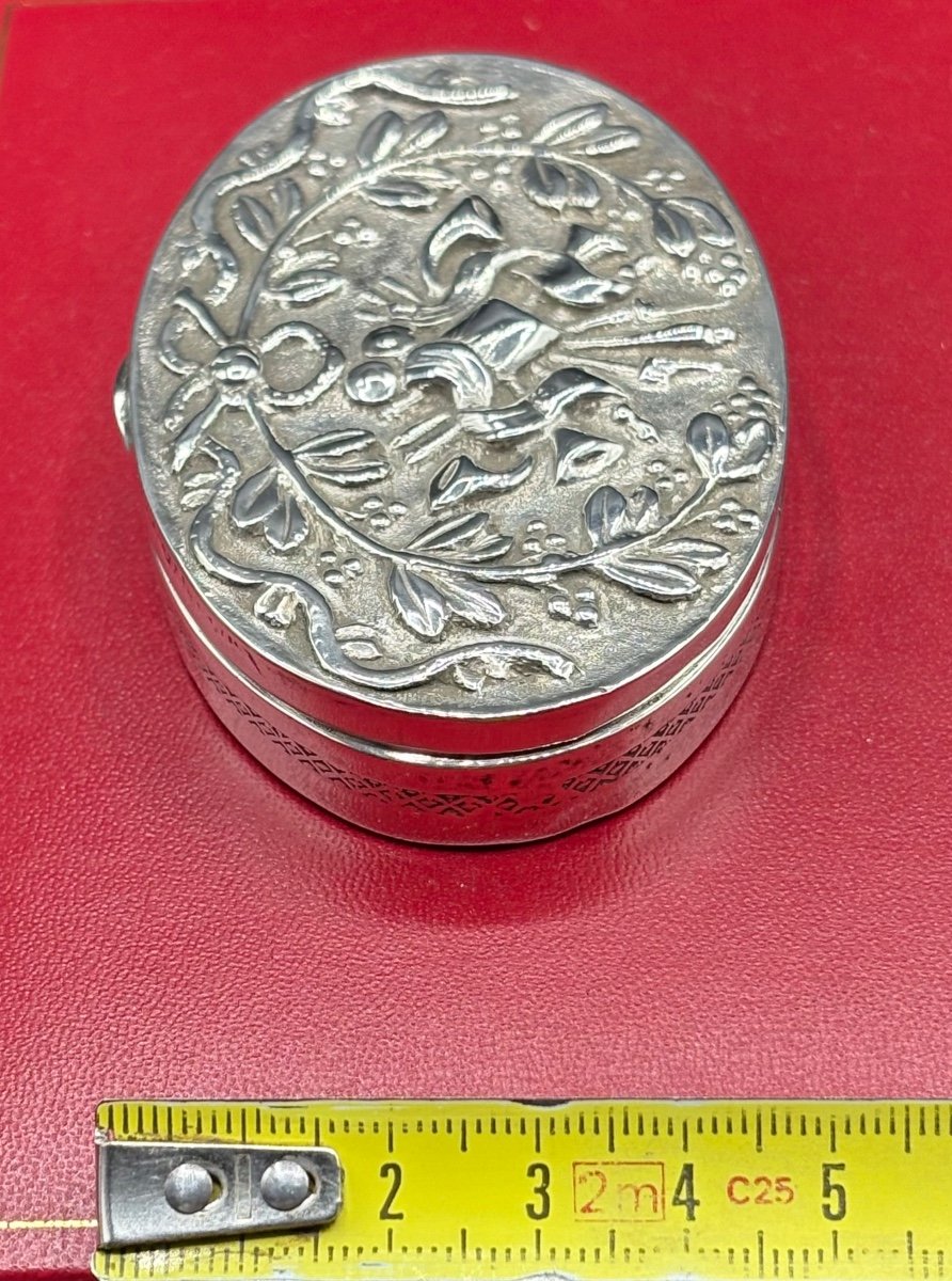 Foreign 1900s Solid Silver Sweet Box -photo-4