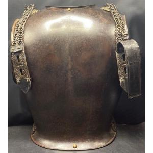 Plastron Arrière D’une Cuirasse De La Garde Républicaine Début XIXème Française