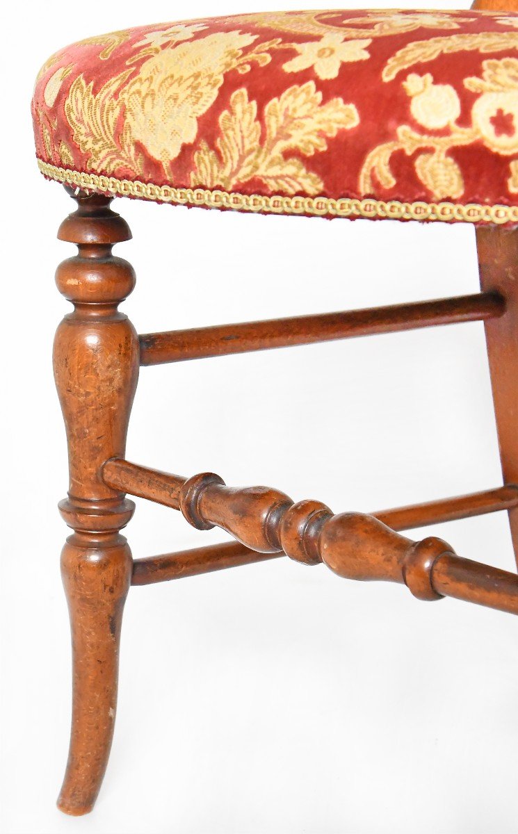 Set Of 6 Louis Philippe Period Chairs-photo-3