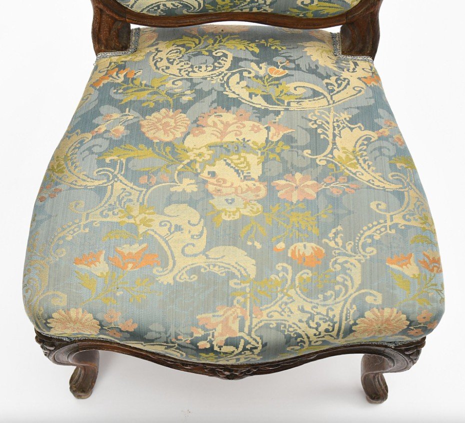 Chaise basse de style Louis XV -photo-3