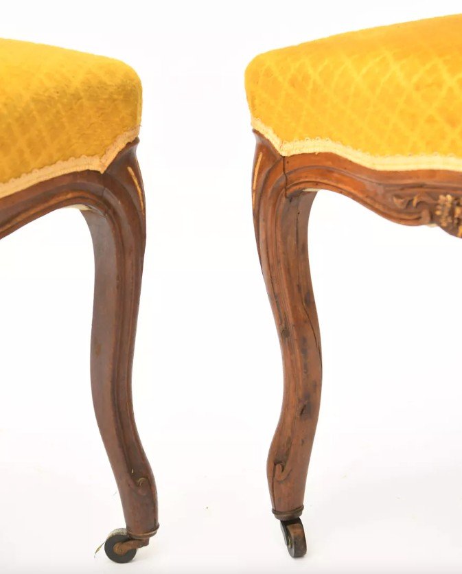 Pair Of Louis XV Style Chairs-photo-2