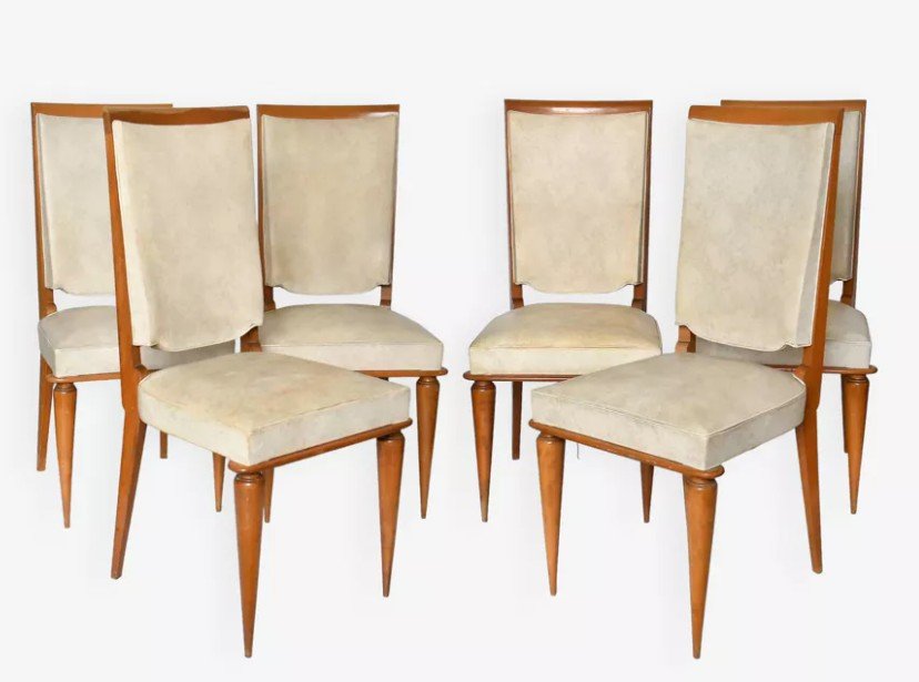 Set Of 6 Vintage Chairs From The 1960s