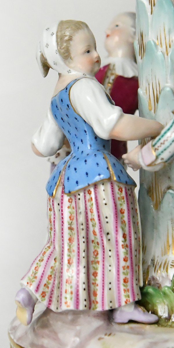 Meissen Porcelain Centerpiece, Model 2728-photo-3