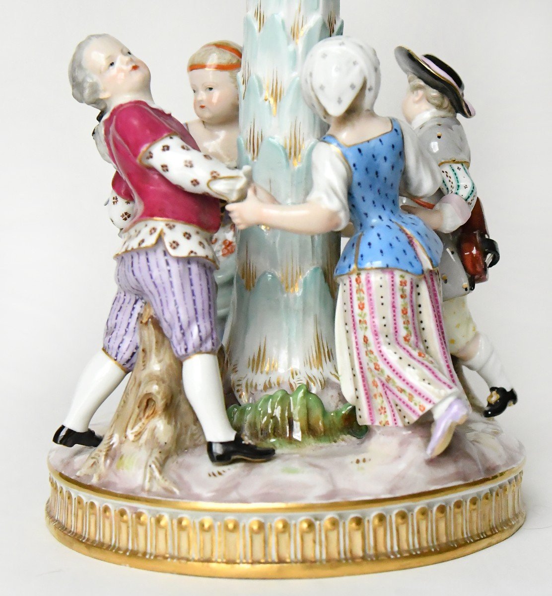 Meissen Porcelain Centerpiece, Model 2728-photo-4