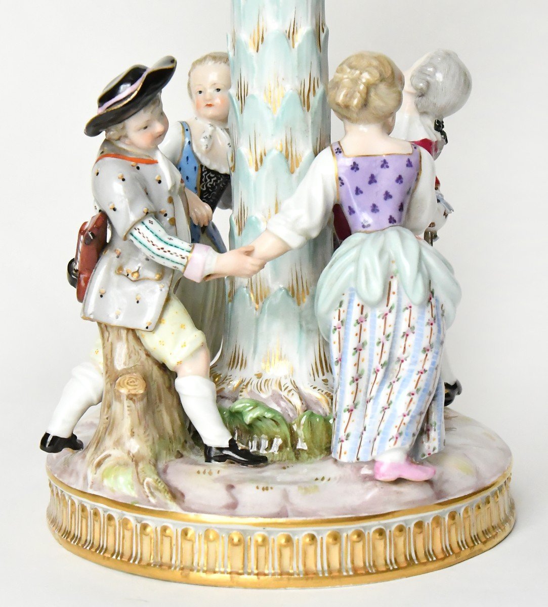 Meissen Porcelain Centerpiece, Model 2728-photo-4