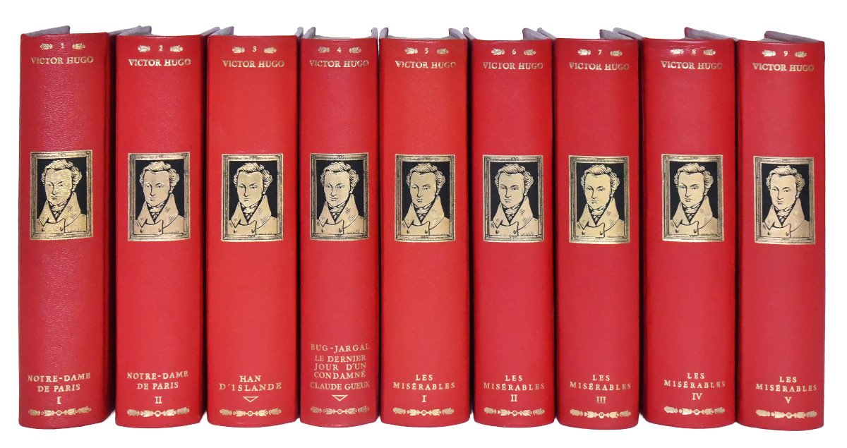 Œuvres complètes de Victor HUGO, édition Jean de Bonnot à Paris 1974, 40 volumes-photo-2