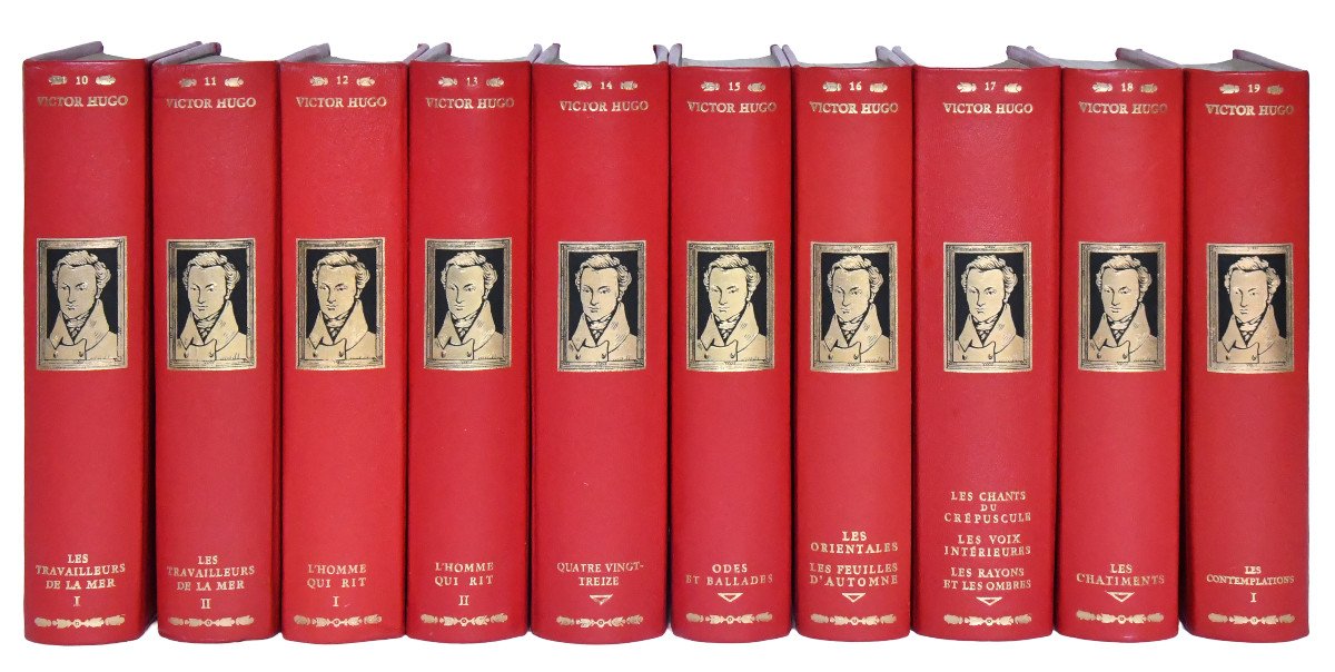 Œuvres complètes de Victor HUGO, édition Jean de Bonnot à Paris 1974, 40 volumes-photo-3