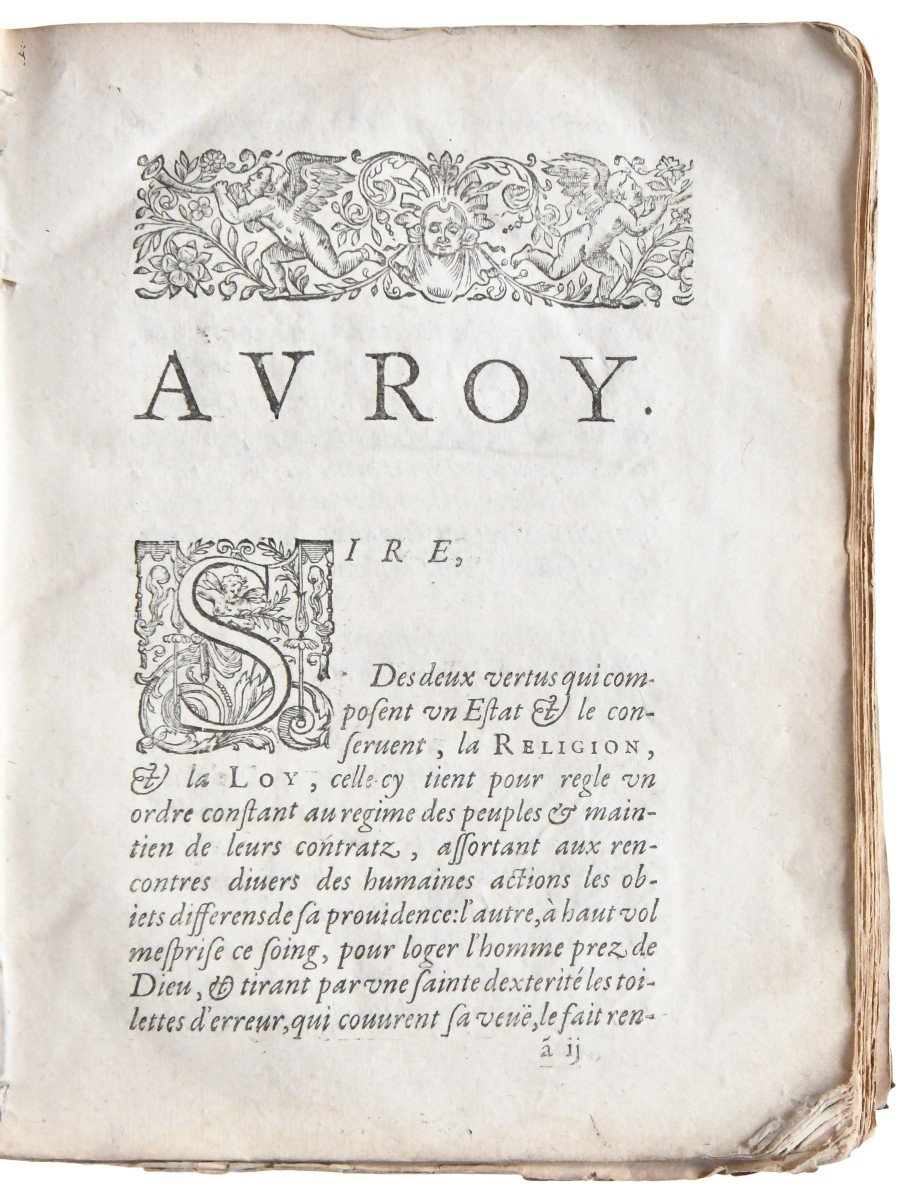 Jean de JOINVILLE (1224 ?-1317) "Histoire de S. Loys IX. du nom, roy de France". Édité en 1617-photo-3