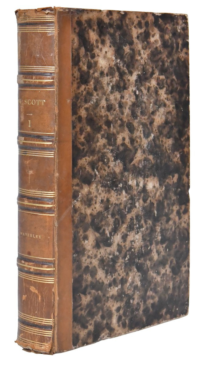 Collection livres de Walter Scott, Édition Furne et Charles Gosselin 1839, 30 volumes In-8-photo-2