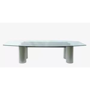 Table italienne postmoderne modèle Serenissimo par Lella et Massimo Vignelli pour Acerbis