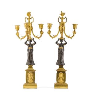 Pair Of Candelabra