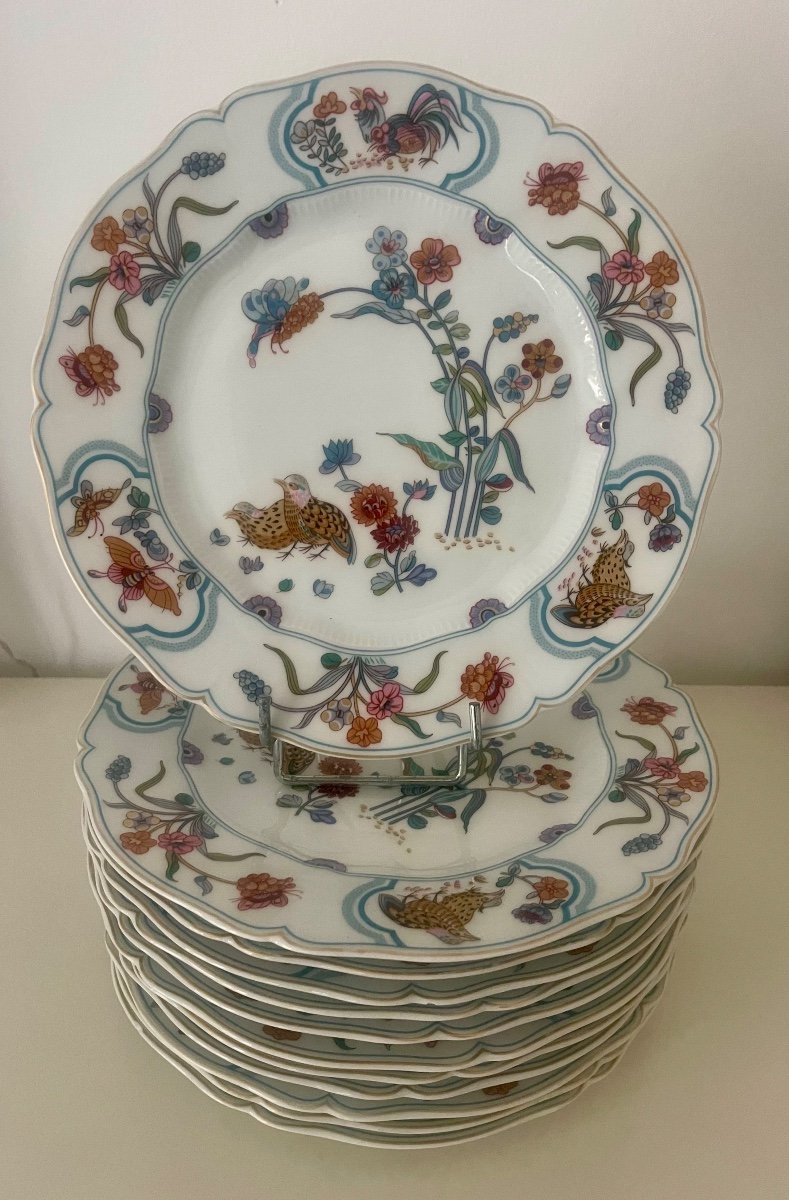 12 Haviland Plates 