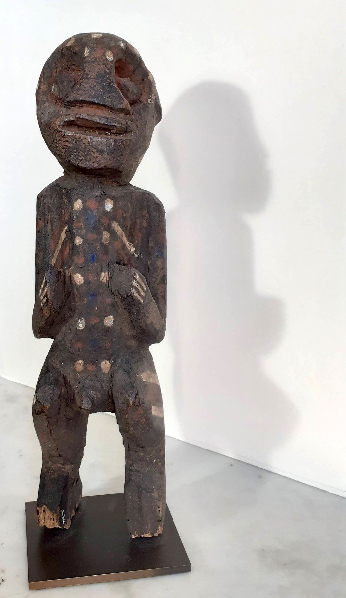 Art Tribal Africain: Ancienne Statuette Tadep,  culture Mambila, Cameroon