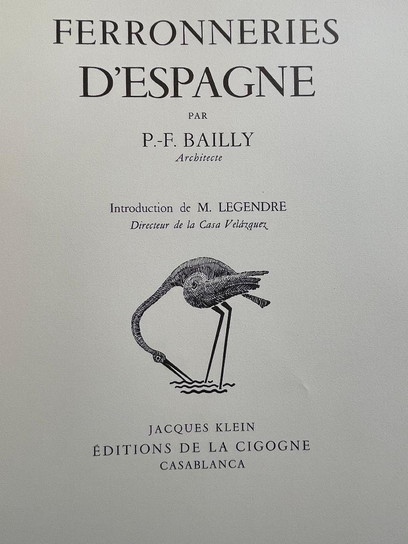 Ferronneries d'Espagne - 1952 - Bailly-photo-3