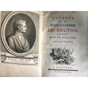 Elemens De La Philosophie De Neuton - 1738 - VOLTAIRE