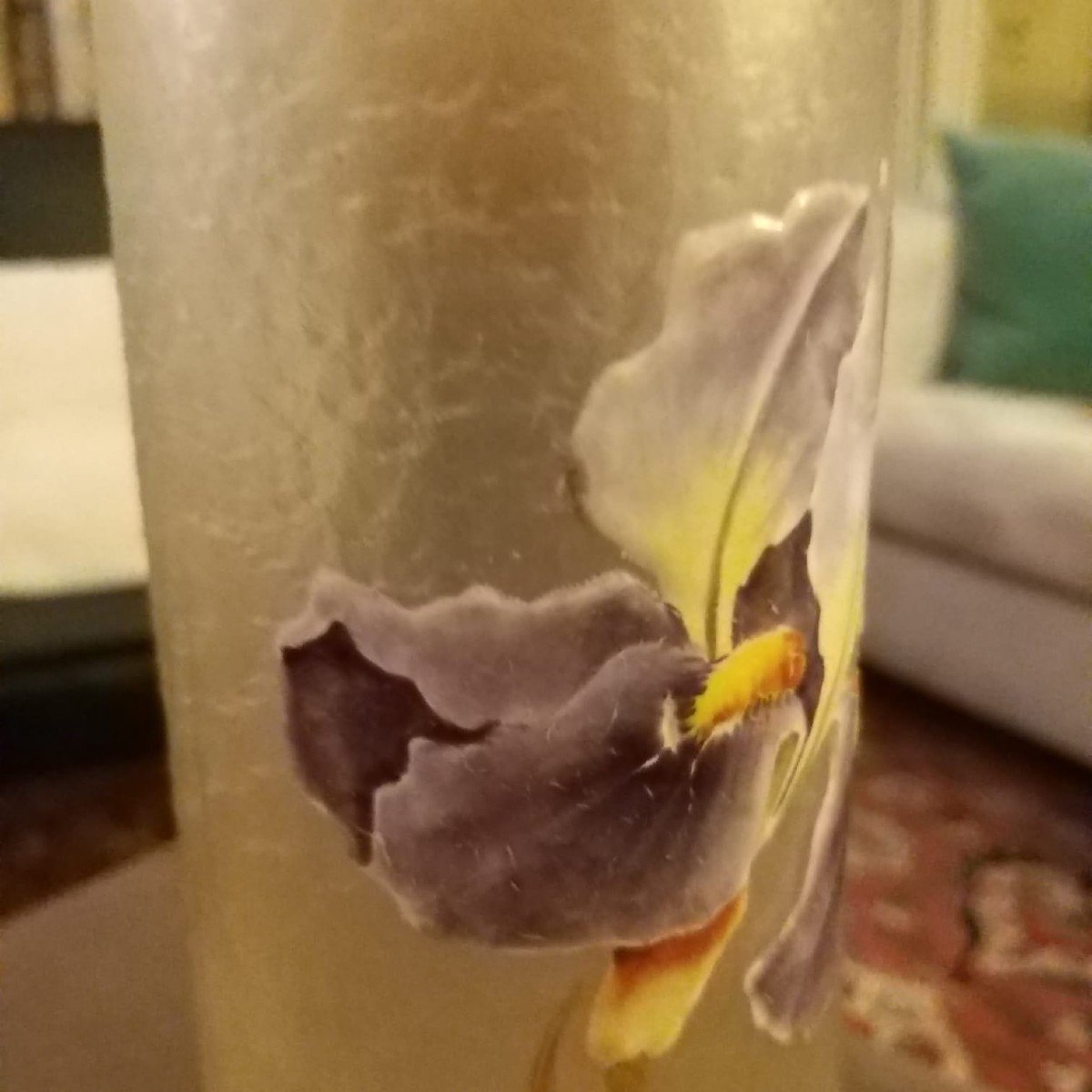 Pair Of Vases -legras-montjoye - Marsh Iris - 1900-photo-2