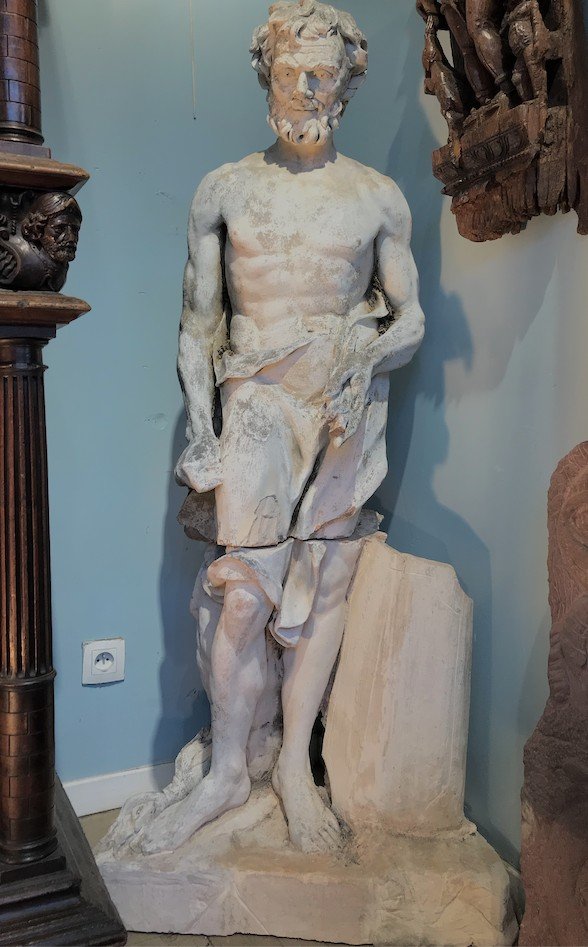 Terracotta Statue Representing Vulcan - 18th Century - 145cm