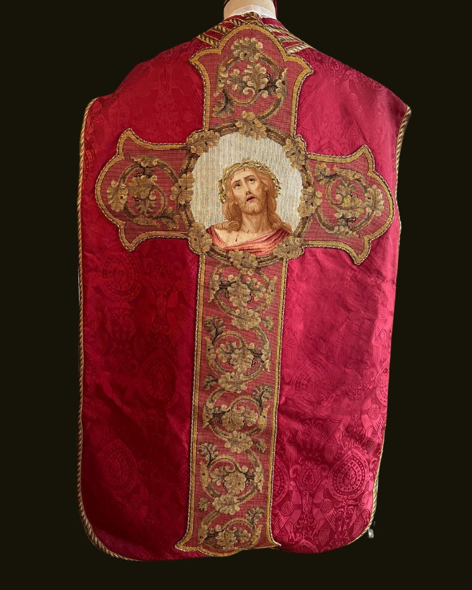 Red Chasuble