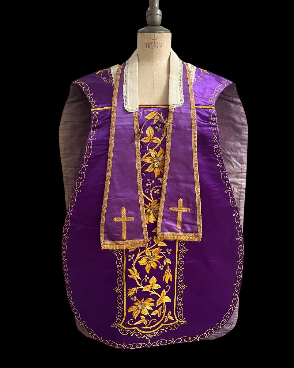 Violet Violin Chasuble-photo-2