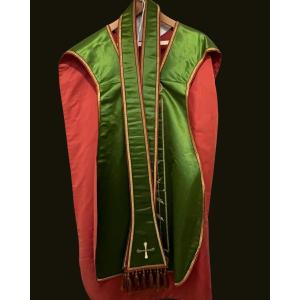 Chasuble  violon Verte