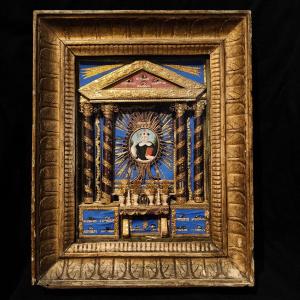 Reliquary15 Holy Relics + Wax Seal, St Vincent Ferrer & More, Italy 19th Cent.