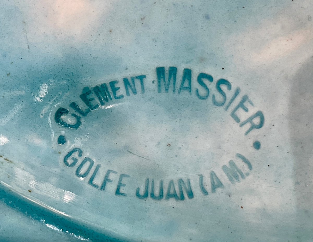 Important Japanese Vase By Clément Massier In Golf Juan - High. : 31 Cm.-photo-7