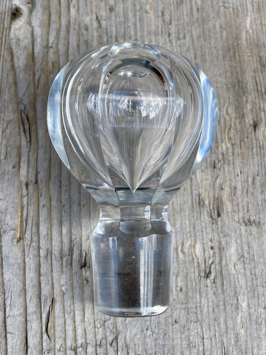 Baccarat France, Flacon Malmaison En Cristal - Haut. 21 Cm. -photo-1