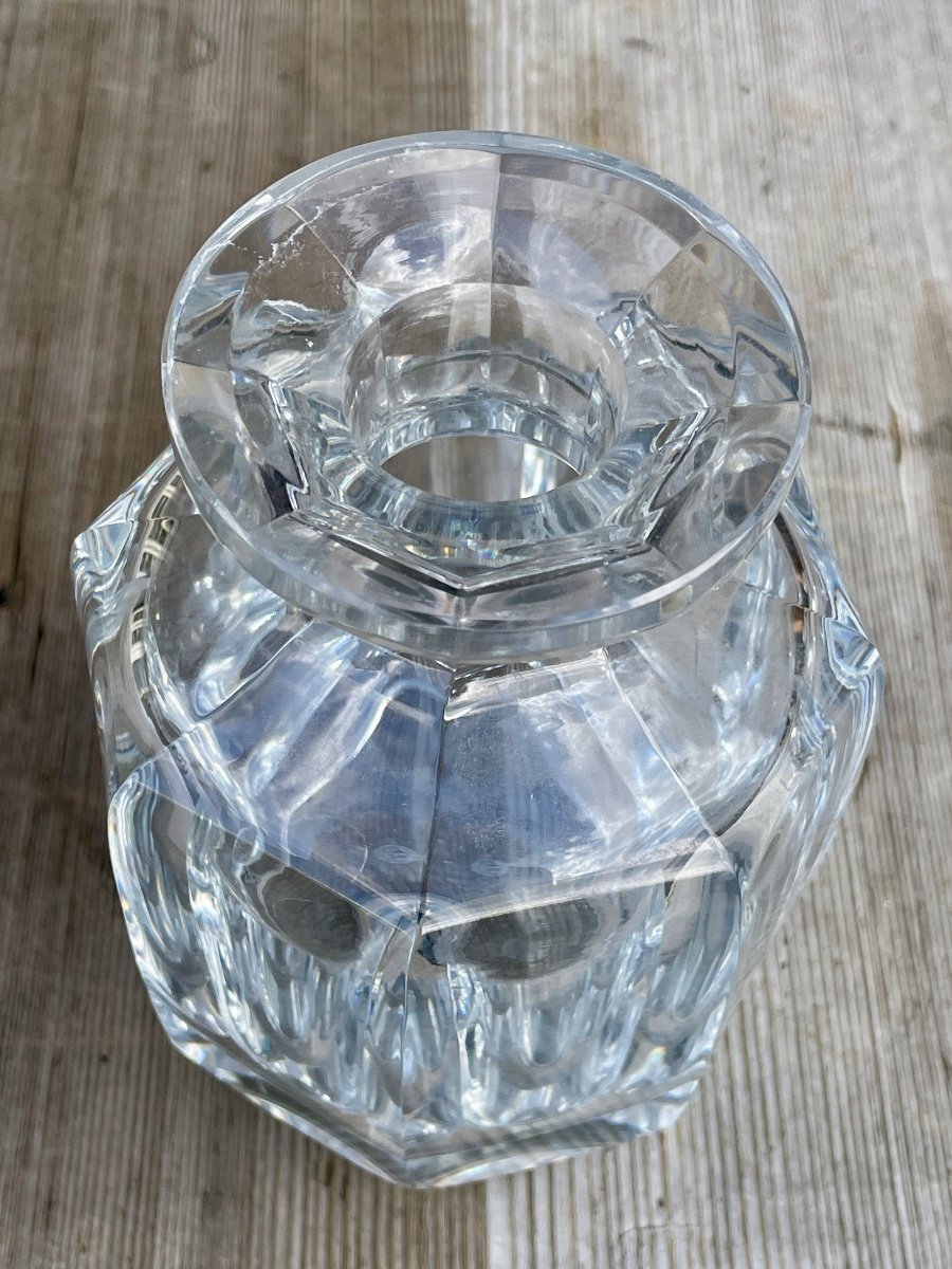 Baccarat France, Flacon Malmaison En Cristal - Haut. 21 Cm. -photo-3