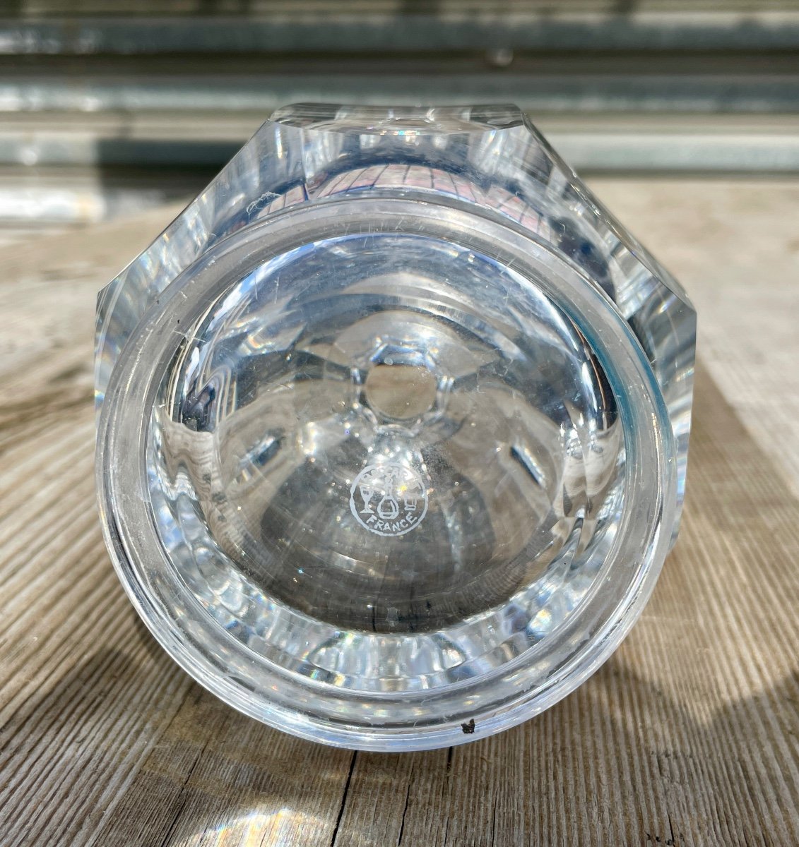 Baccarat France, Flacon Malmaison En Cristal - Haut. 21 Cm. -photo-4