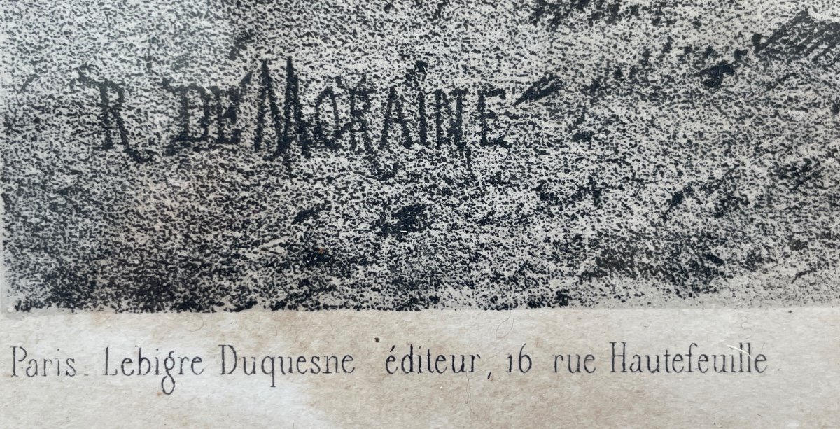 René-louis De Moraine (1816-?), Le Passé, Le Présent Et L’avenir - Haut. : 45 Cm. -photo-4