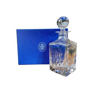Cristallerie Saint-louis - Crystal Whiskey Carafe - High. : 23.5 Cm. 