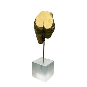 Jean Vendome (1930-2017) - La Déchirure, 1982, épreuve En Bronze, Signée - Haut. : 19 Cm. 