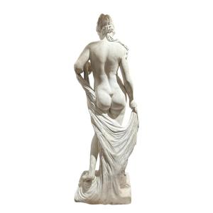 Amphitrite d’après Michel Anguier (1612-1686) et Nicolas Massé - XVIIIe - Haut. : 103 cm. 