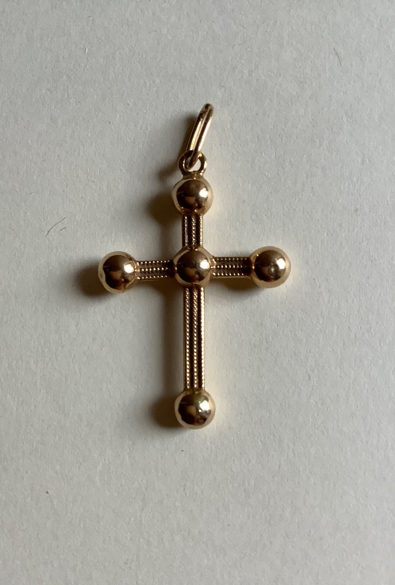 18k Gold Cross