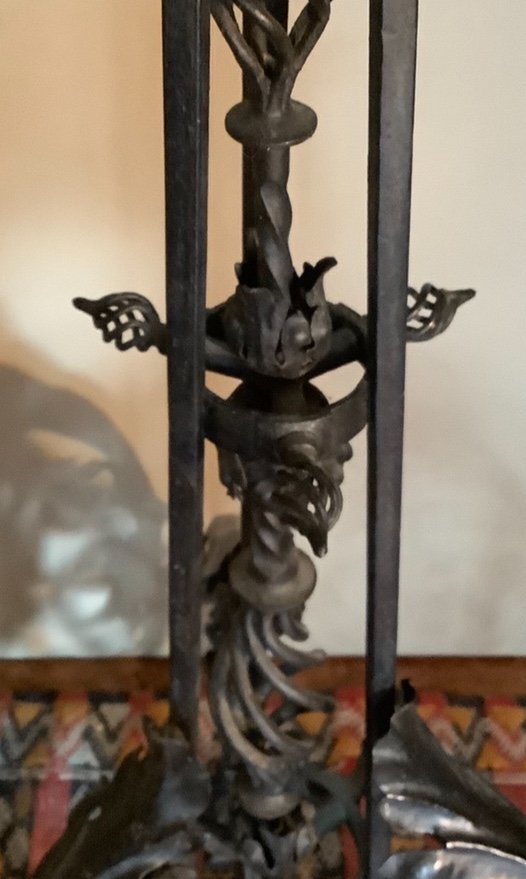 Wrought Iron Candle Holder-photo-3