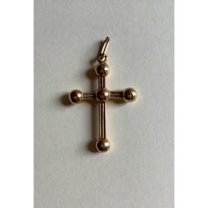 18k Gold Cross