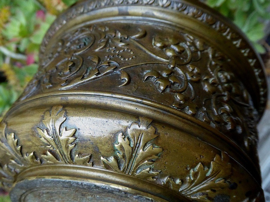 Beautiful Situla In Bronze Italy 16th Century-photo-7