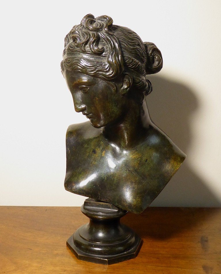 Bust Of A Woman After Canova - Italy 19th Century - Grand Tour-photo-6