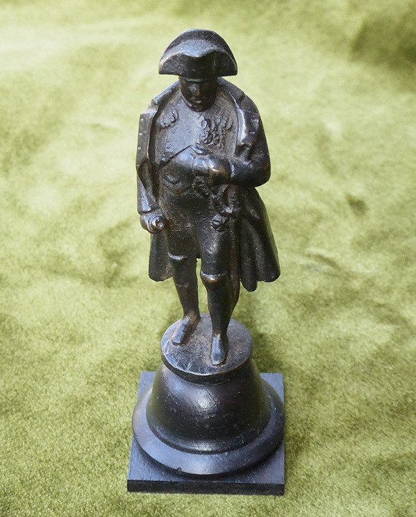 Petit Bronze - Napoléon Ier - époque XIXe 2nd Empire-photo-3