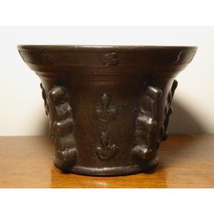 Bronze Mortar From The 17th Century