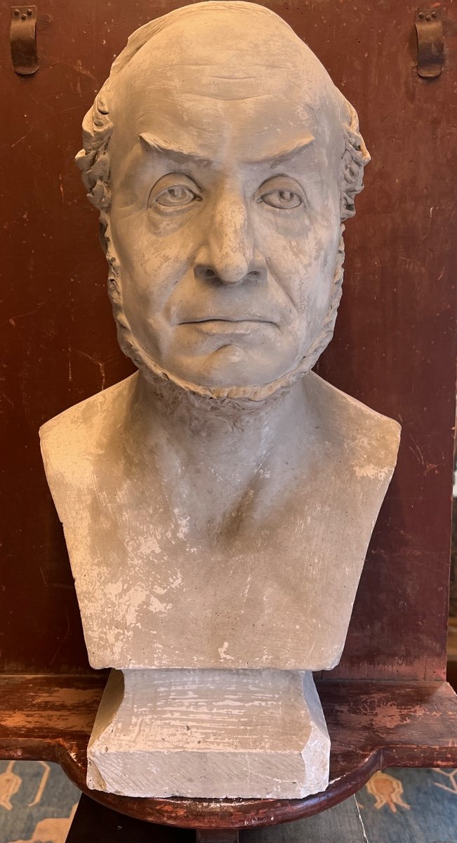 Bust Of A Man - Workshop Plaster -photo-8